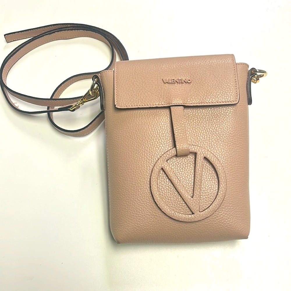 Valentino Salma Medallion by Mario Valentino leather crossbody